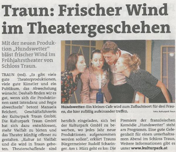 Hundswetter Premiere